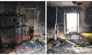 Ogromne straty po pożarze domu w Świnicach Warckich. Trwa zbiórka pieniędzy na remont