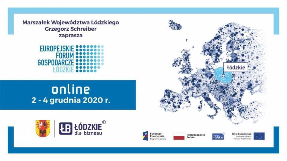 Jutro Europejskie Forum Gospodarcze Łódzkie 2020. Można się jeszcze rejestrować