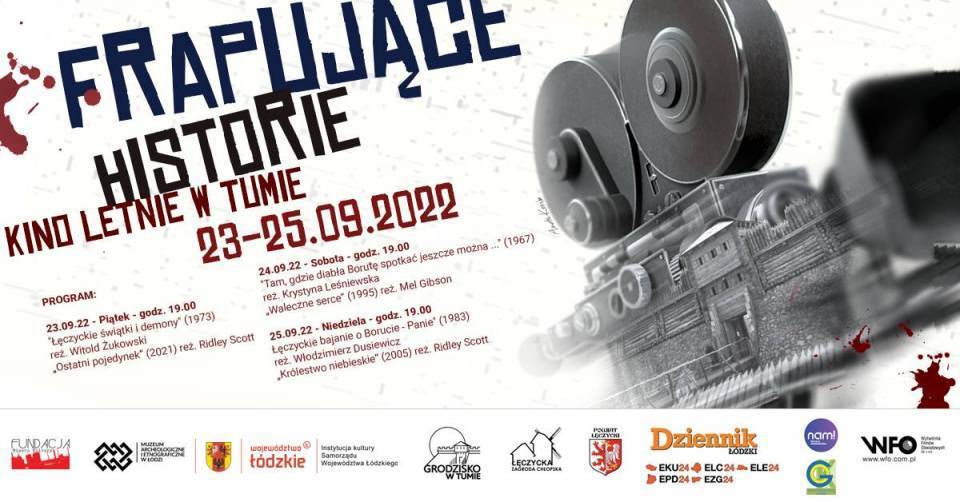 Frapujące historie, czyli Kino Letnie w Tumie. Filmowe pokazy już od jutra