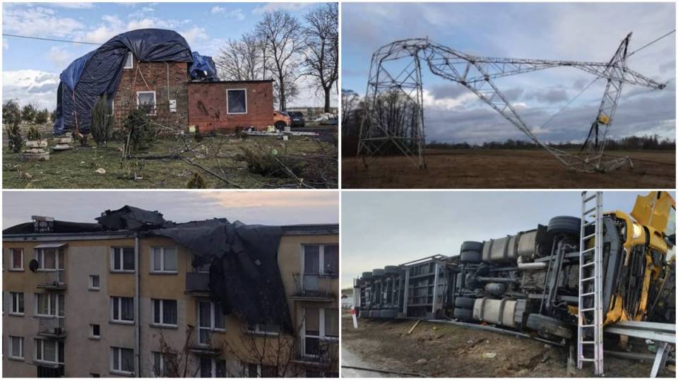 Dokładnie rok temu przez Łódzkie przetoczył się pogodowy armagedon! Zobacz, jak niszczycielską siłę mogą mieć wichury. Oby dziś były łaskawsze